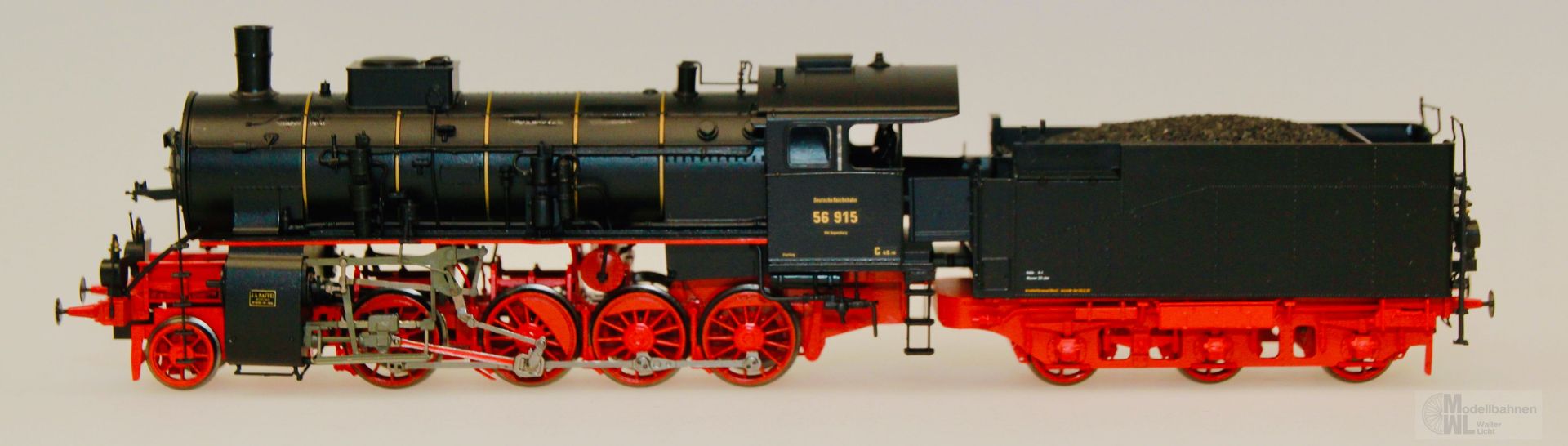 Brawa 40106 - BRAWA - Dampflok BR 56 915 DRG Ep.II schwarz H0/GL Sound